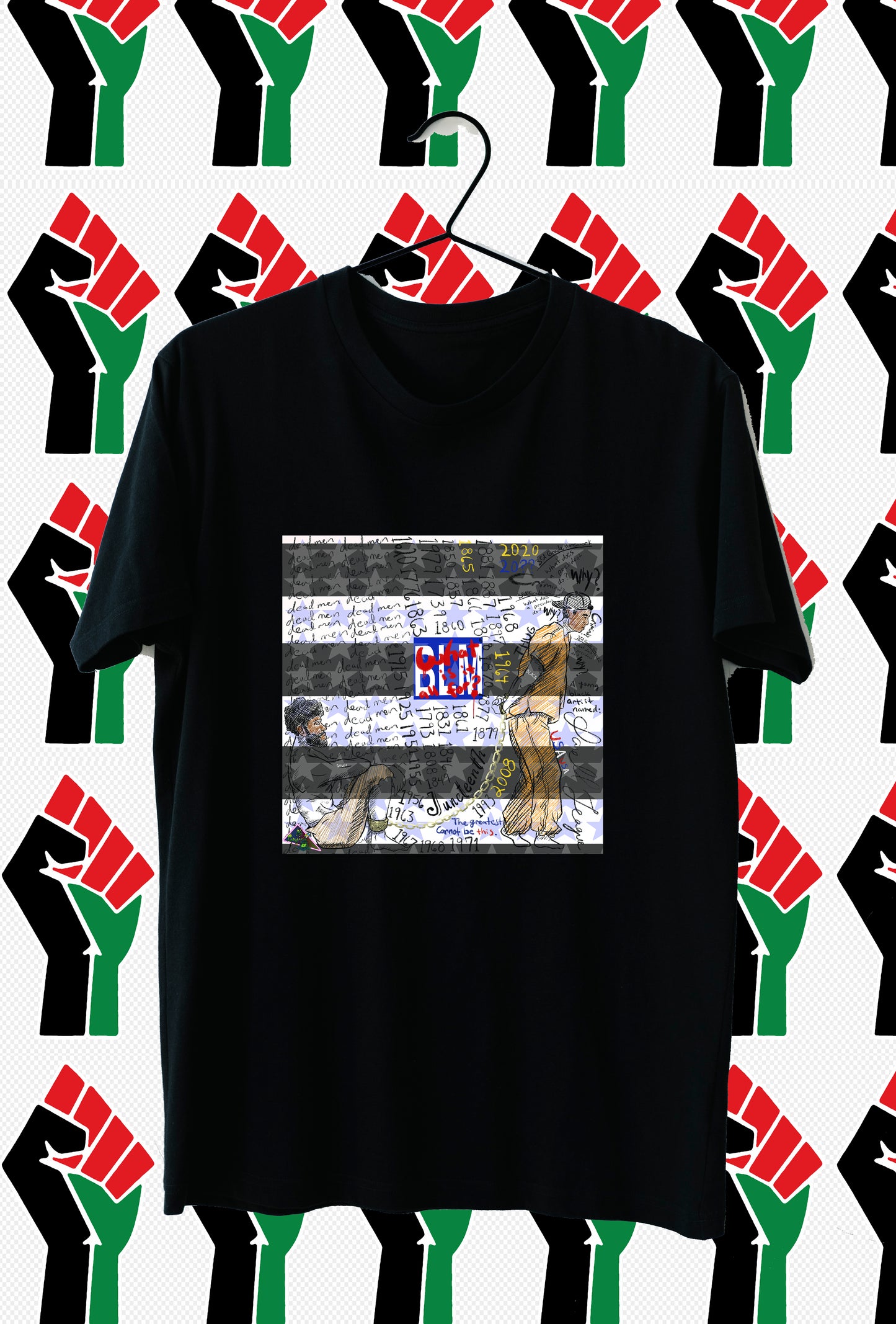 #BLM "WHAT IS IT ALL FOR?" All Black Edition