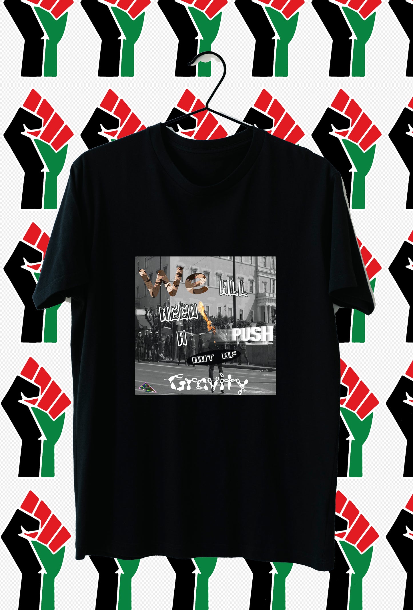 #BLM "We All Need A Push Out Of Gravity"