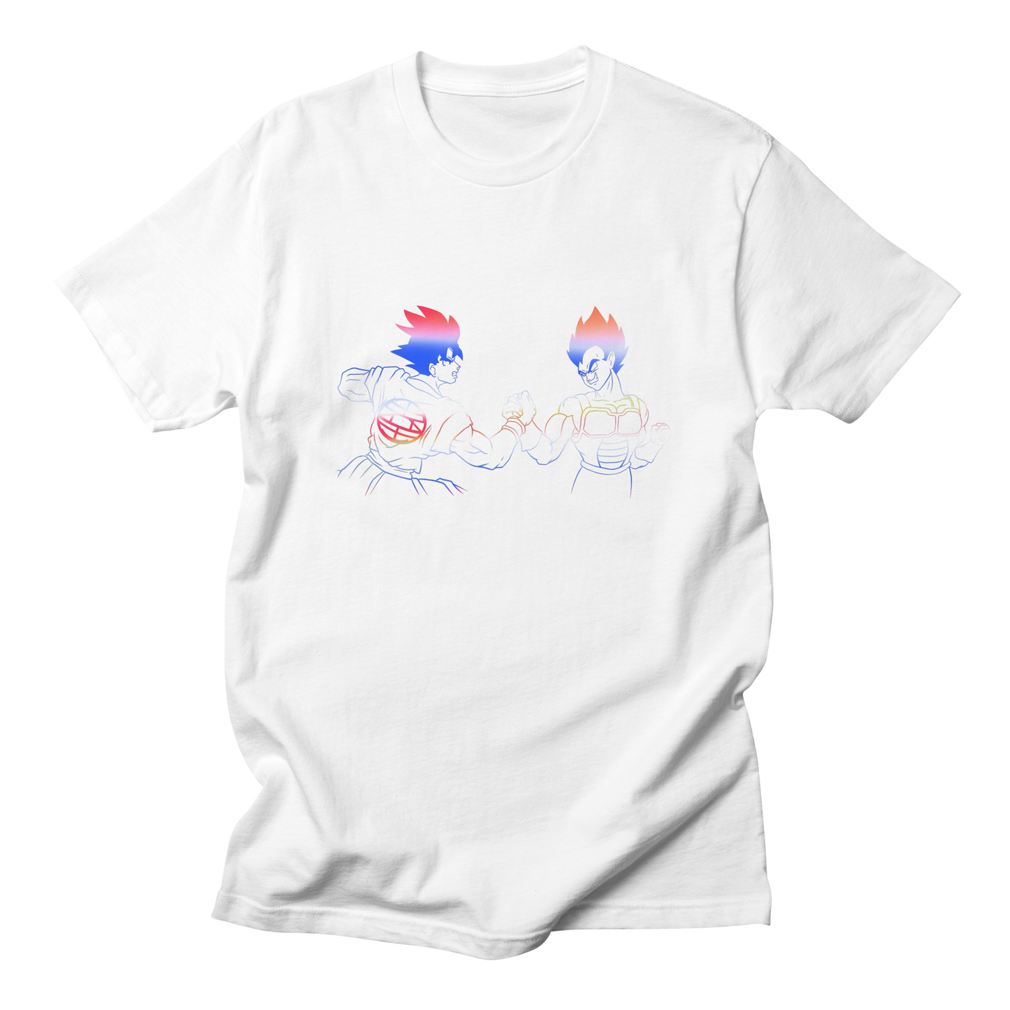 Goku and Vegeta (Tri-Color Guild)